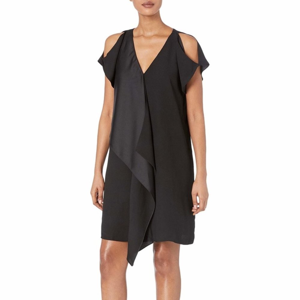 Adrianna Papell Women's Crepe Back/ Satin Dress 16